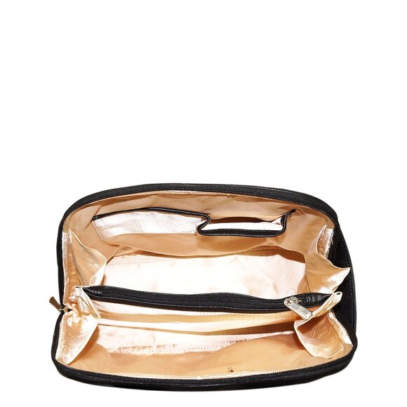 Women’s Black Vegan Leather Backpack – Top Handle Daypack - Picture 5 of 10